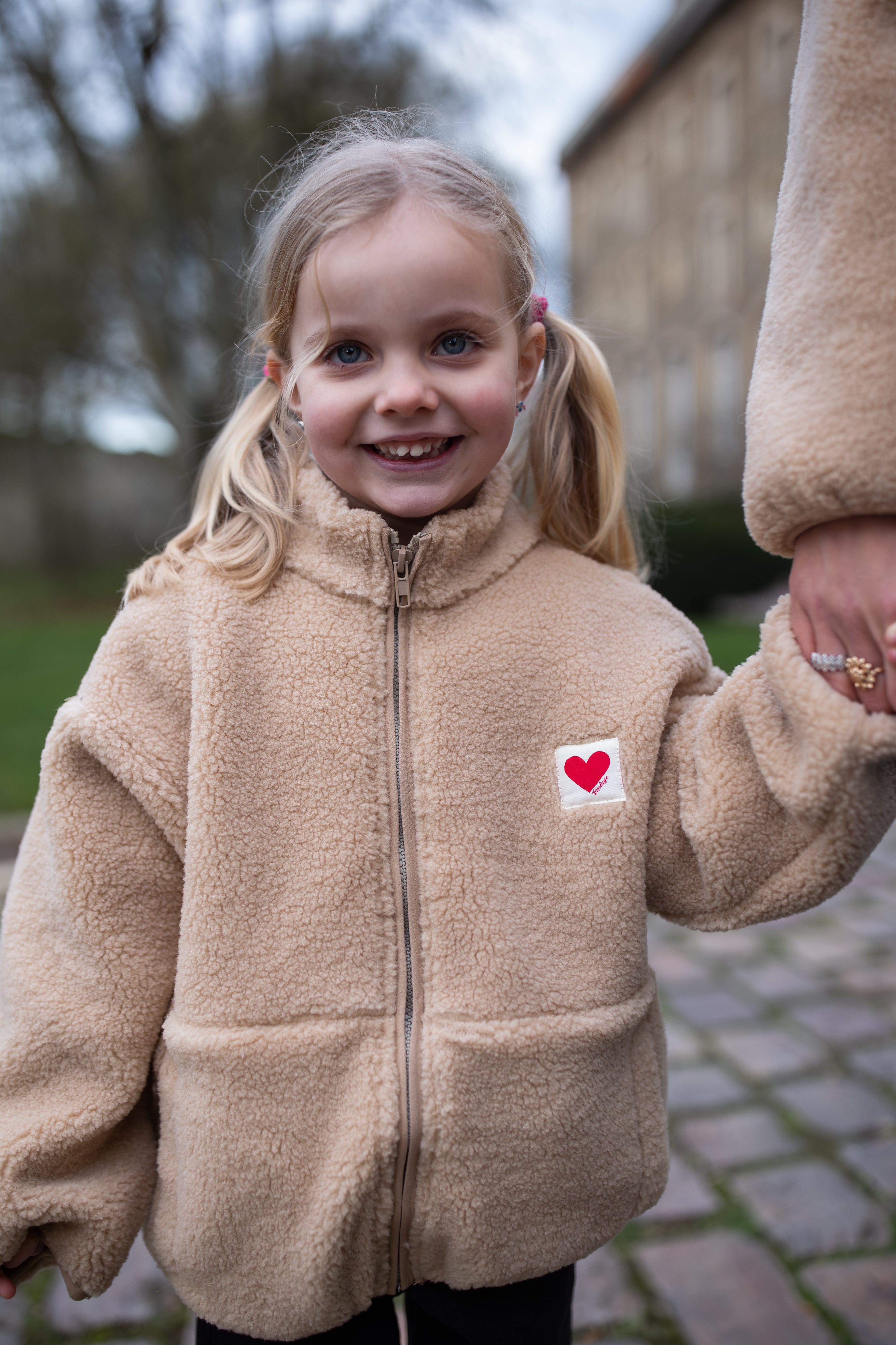 Veste Mini Étreinte Beige
