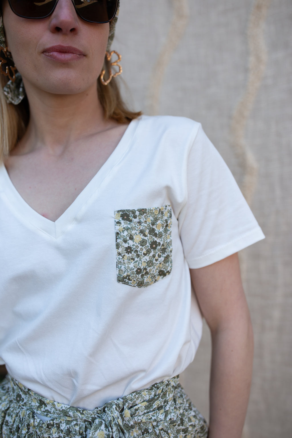 T-Shirt Rosalie _ Kaki