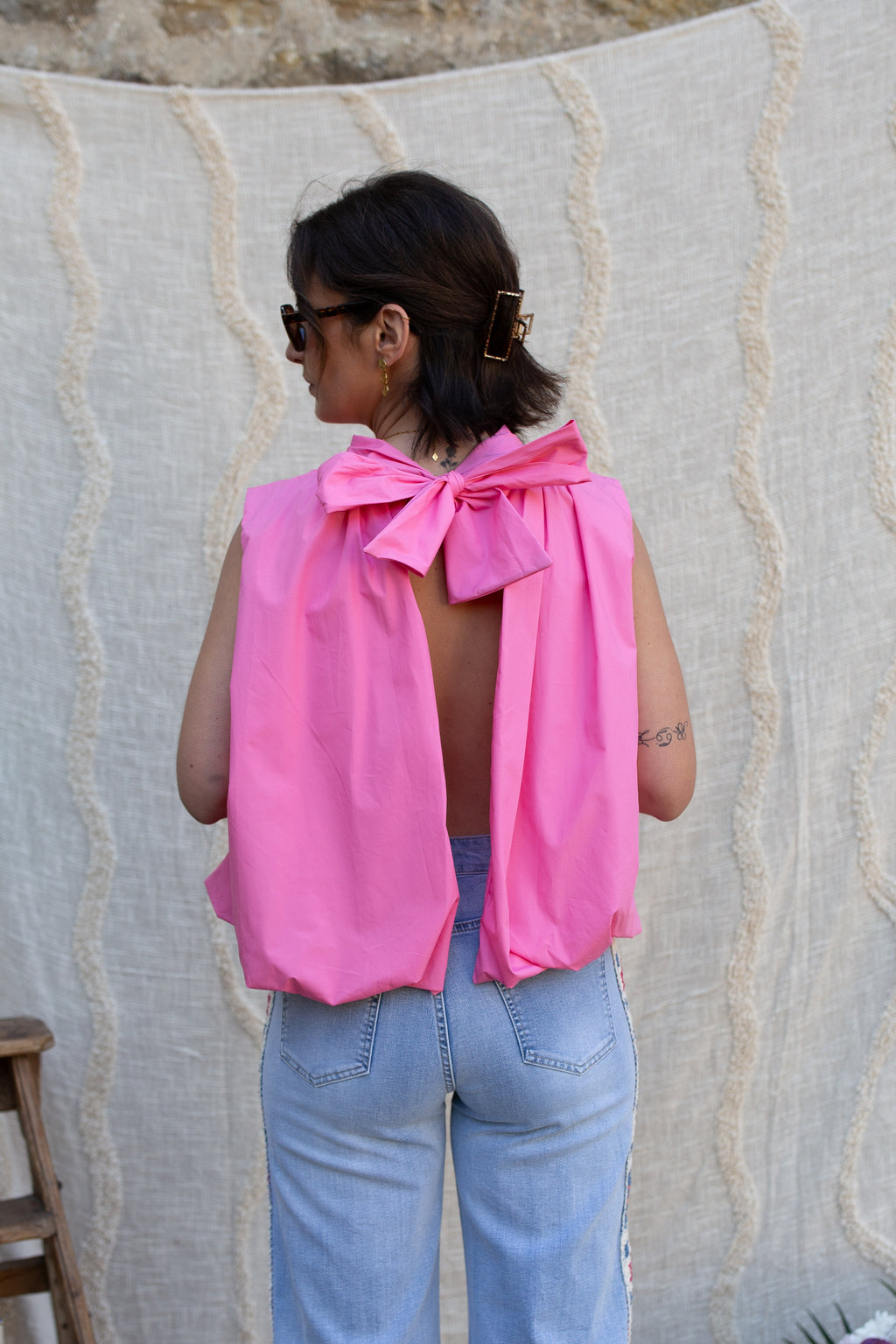 Blouse Alba _ Fushia