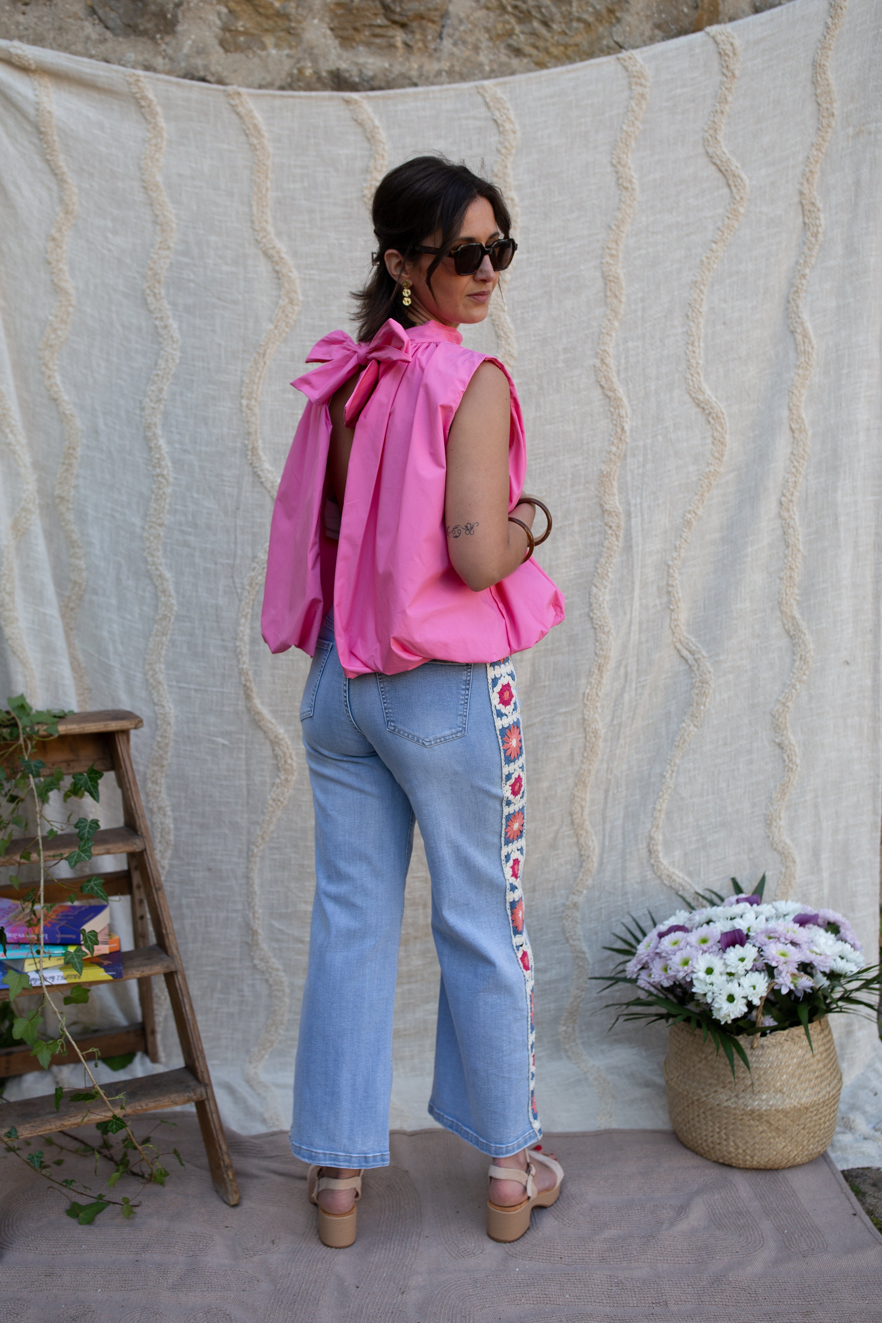 Blouse Alba _ Fushia