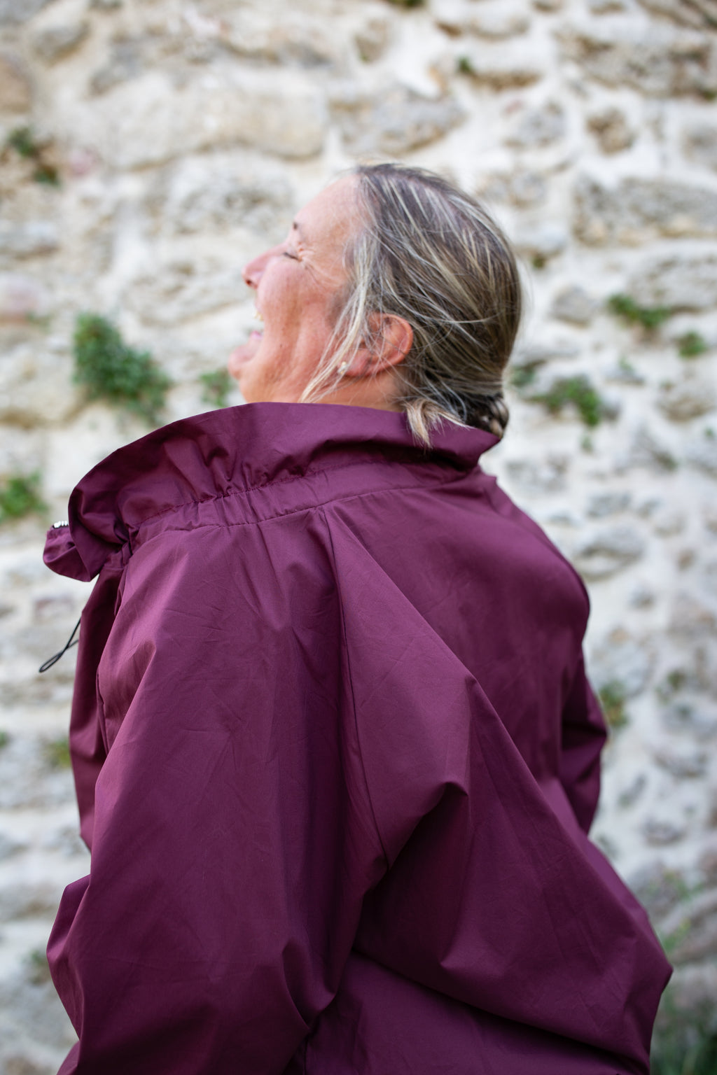SOHO BORDEAUX _ Veste bomber