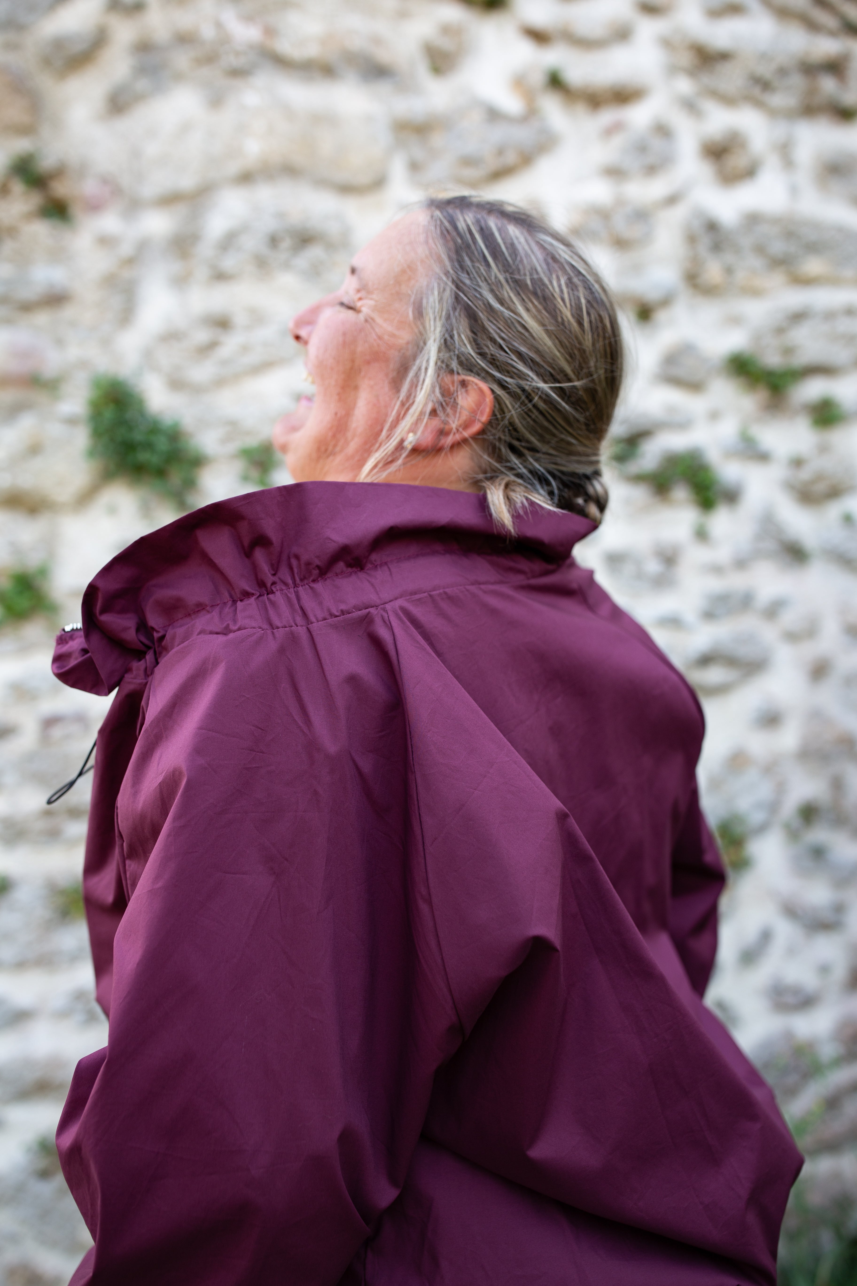 SOHO BORDEAUX _ Veste bomber