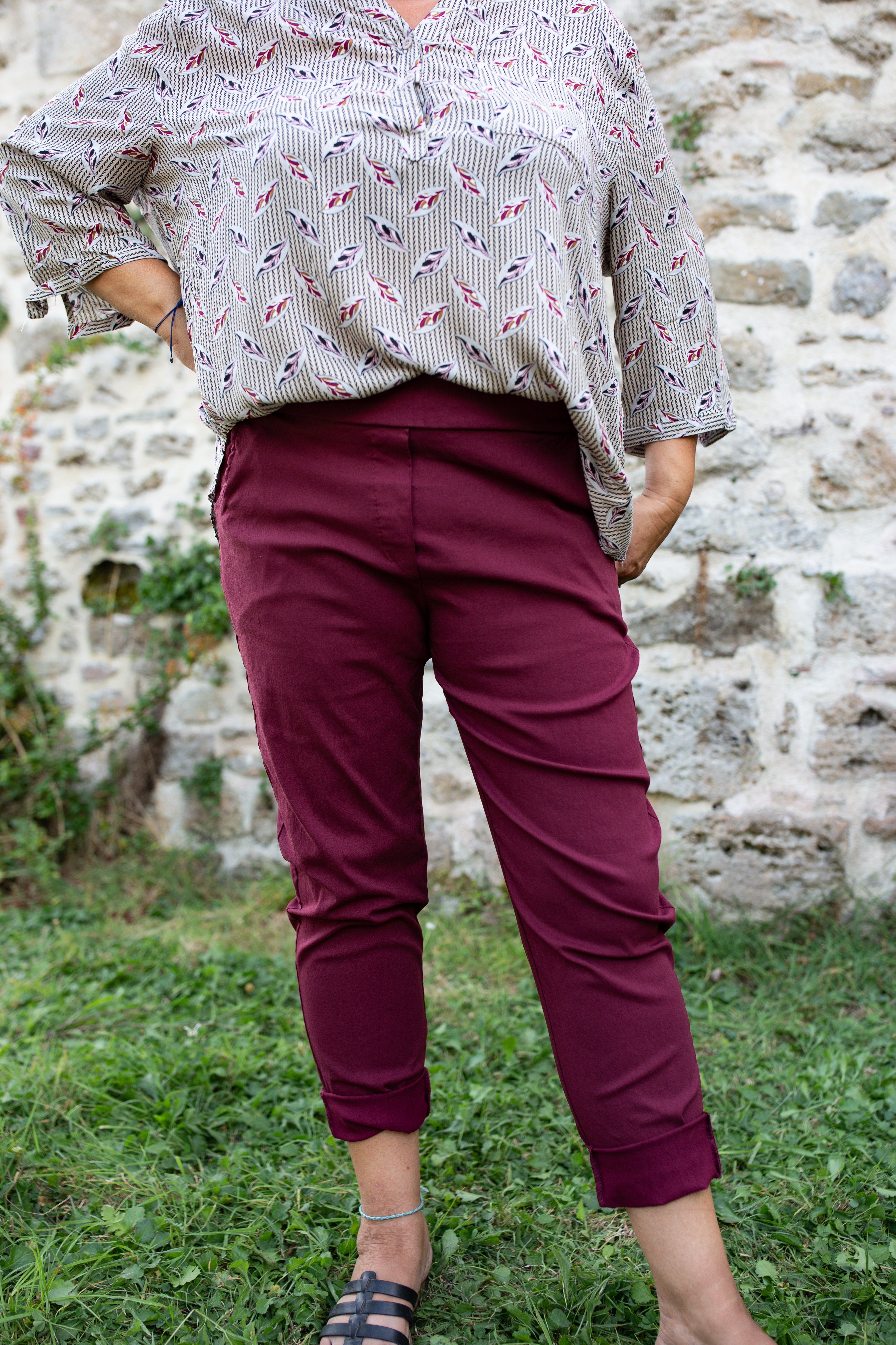 BORDEAUX _ Pantalon confort