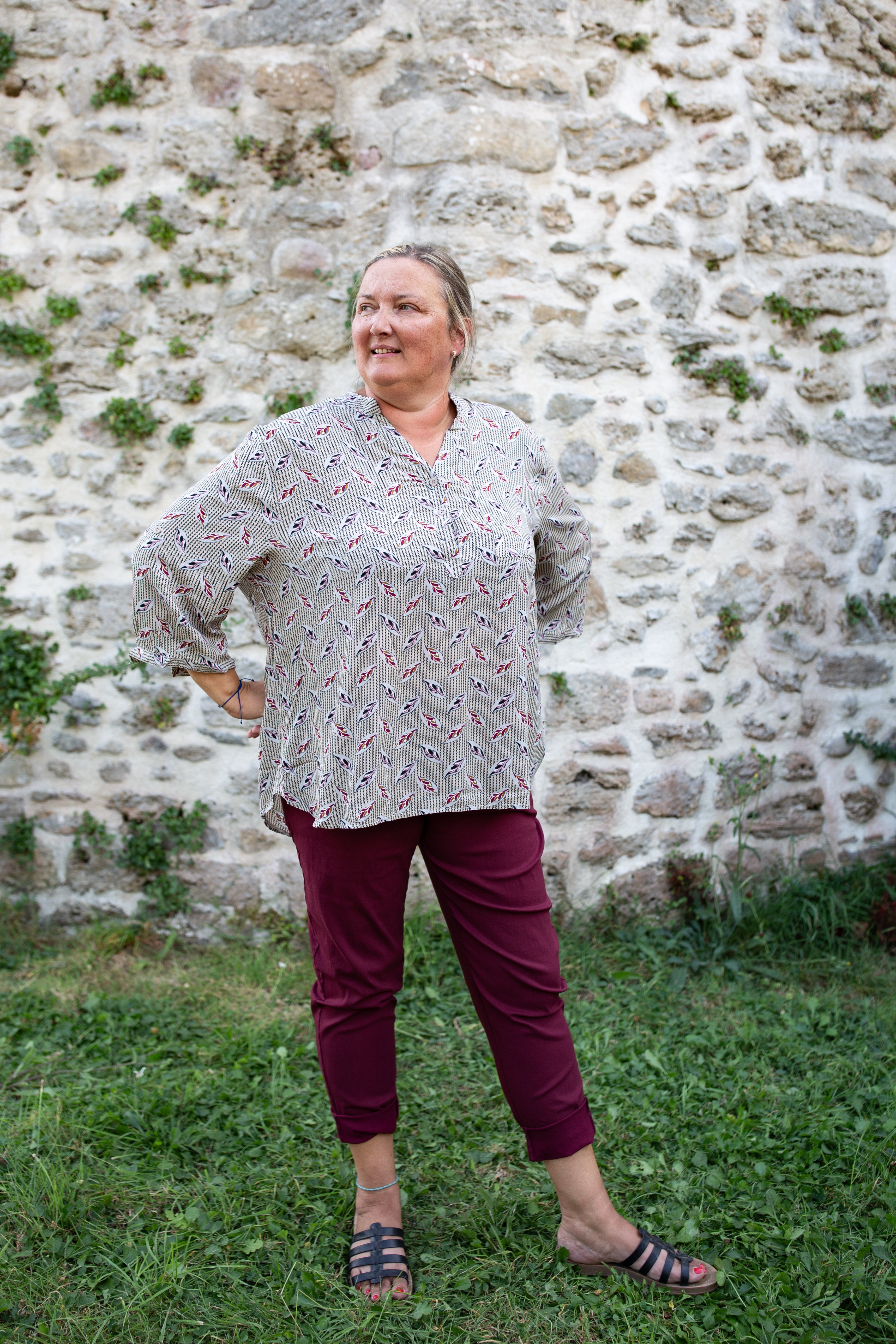 BORDEAUX _ Pantalon confort