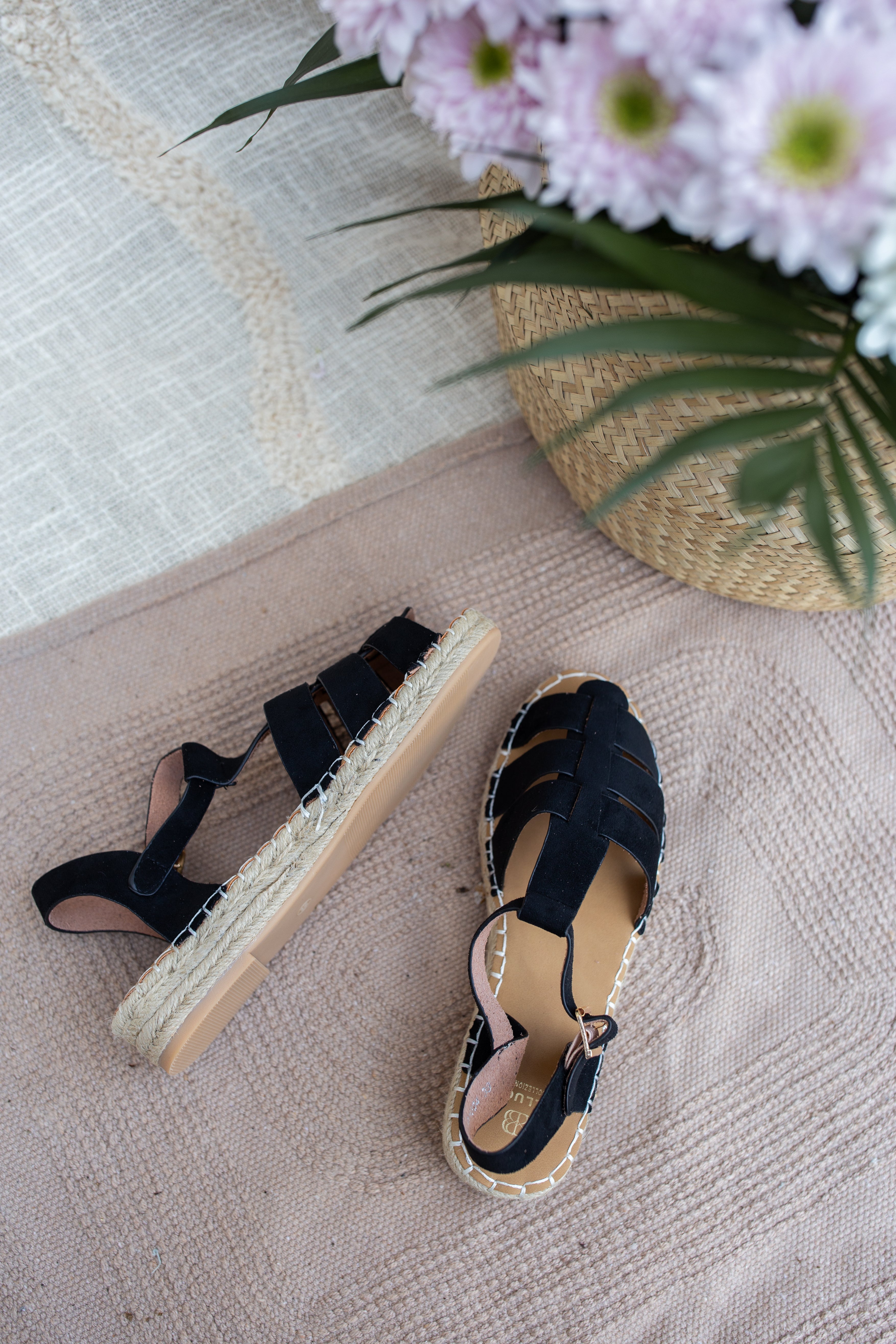 Claquettes Léonie _ Noire