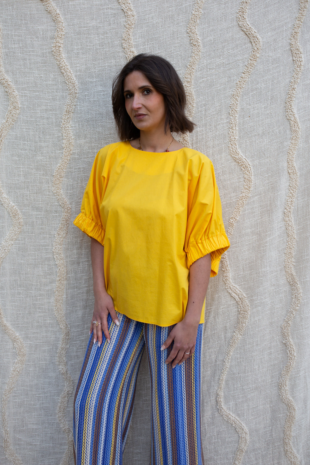 RITA _ Tunique Jaune