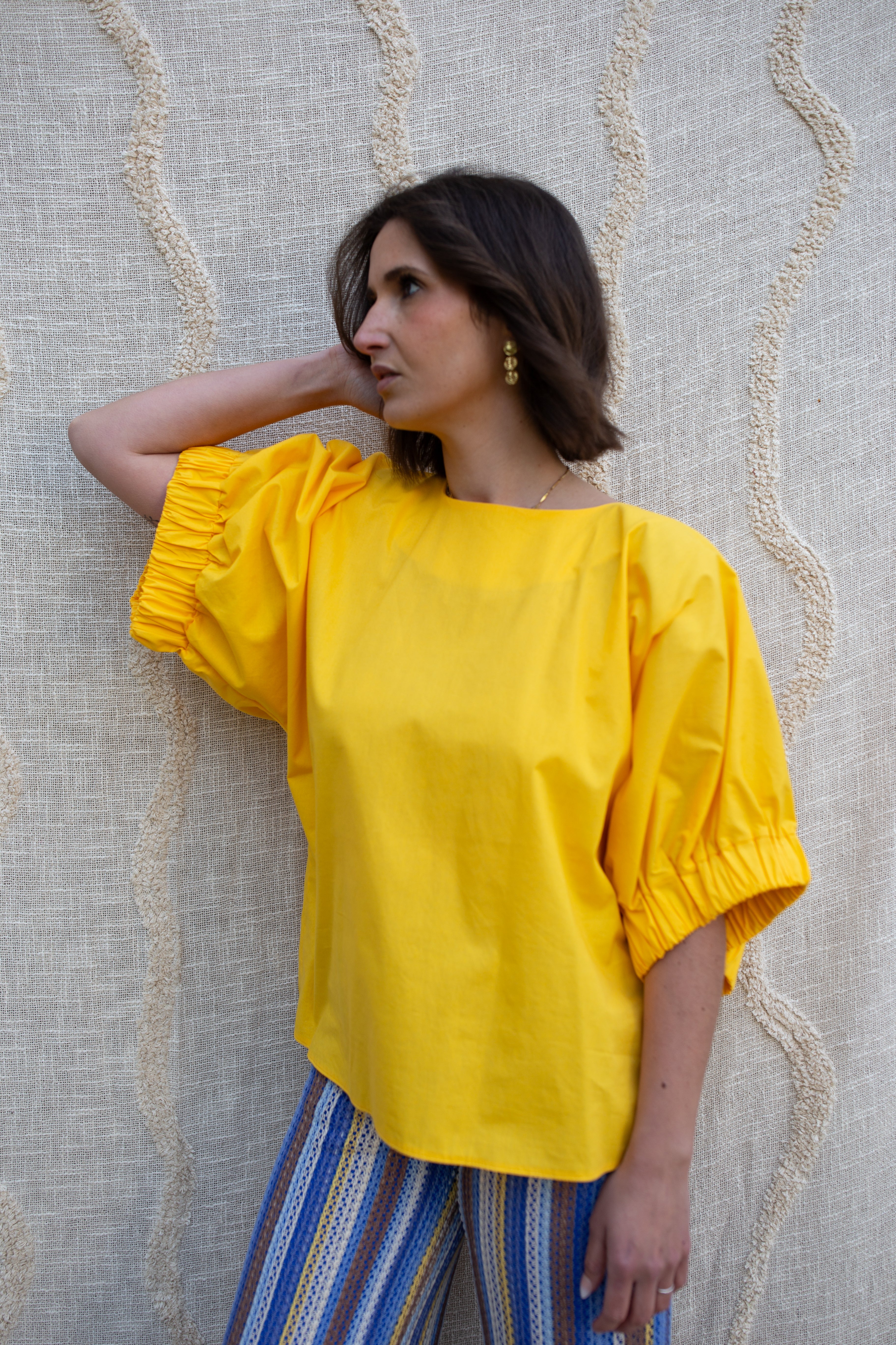 RITA _ Tunique Jaune
