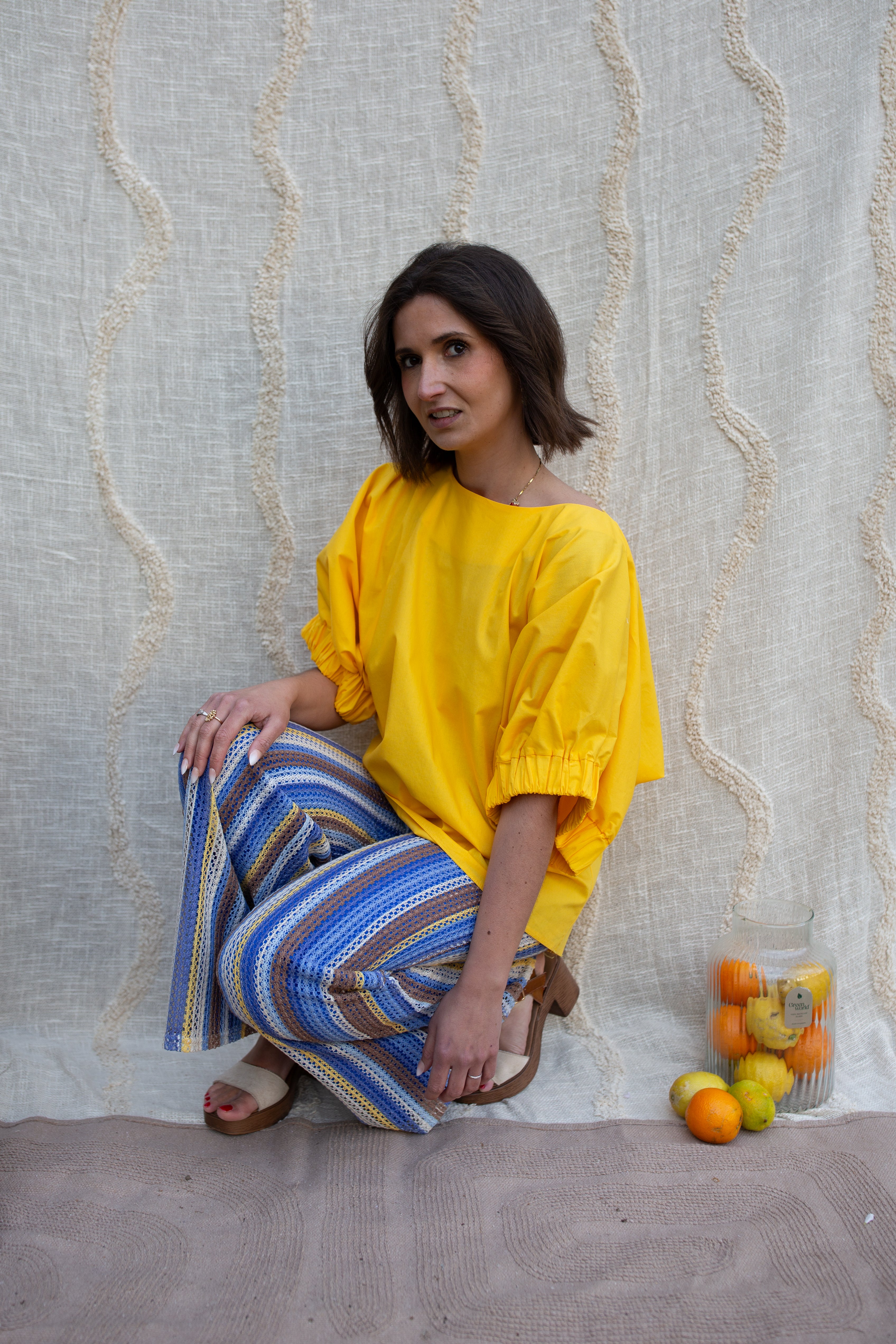 RITA _ Tunique Jaune