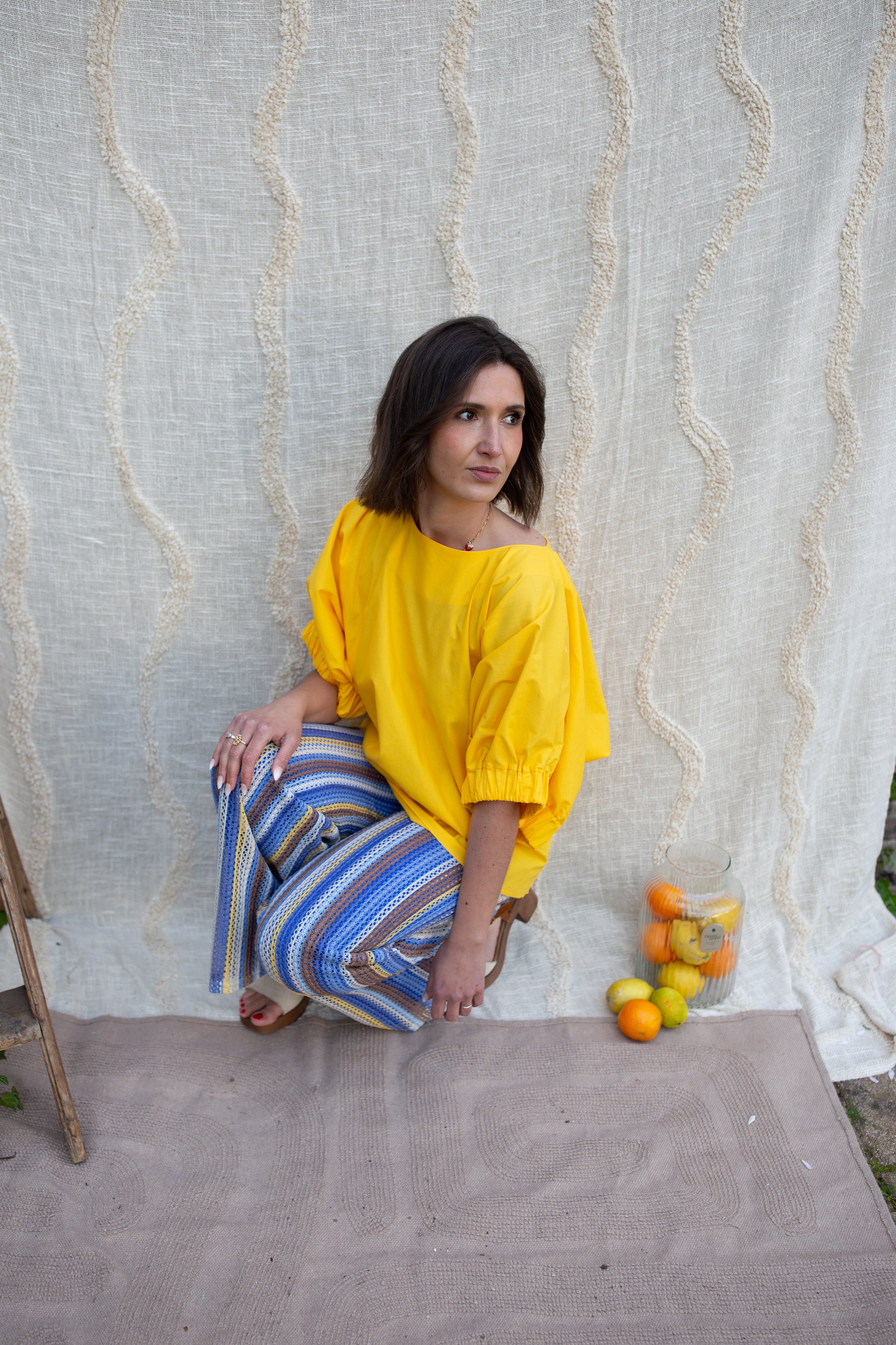 RITA _ Tunique Jaune