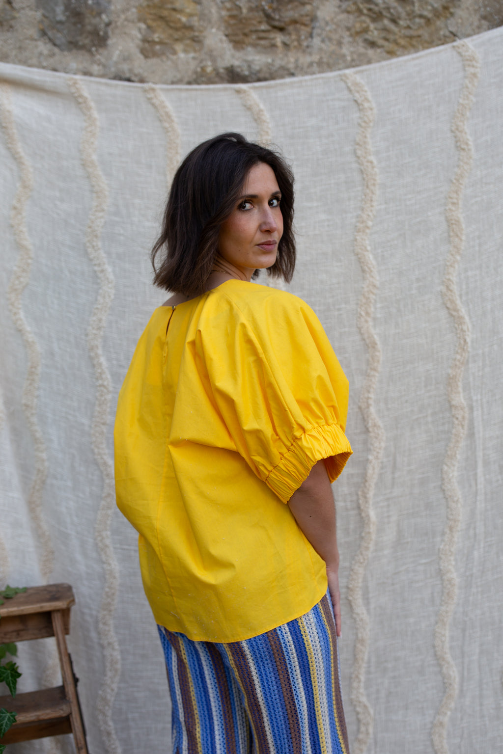 RITA _ Tunique Jaune