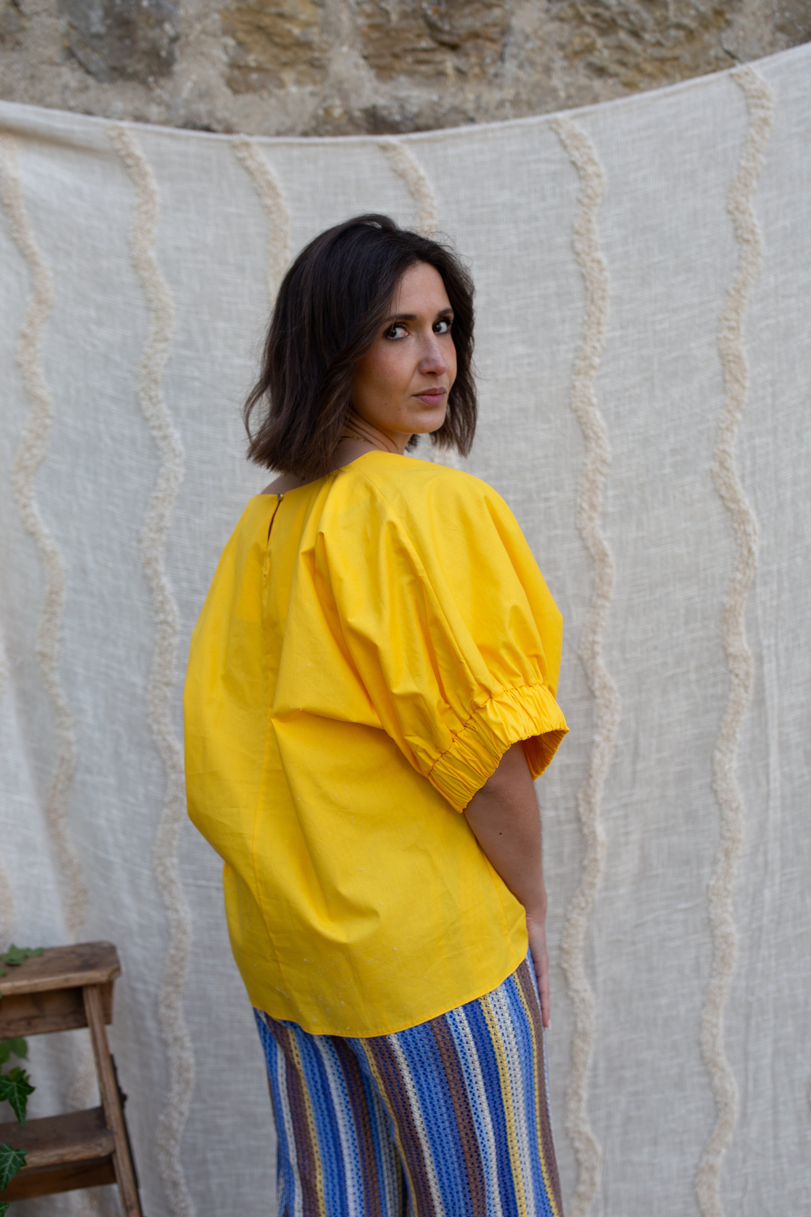RITA _ Tunique Jaune