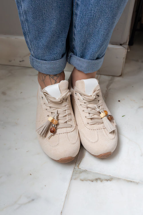 Baskets Alba _ Beige