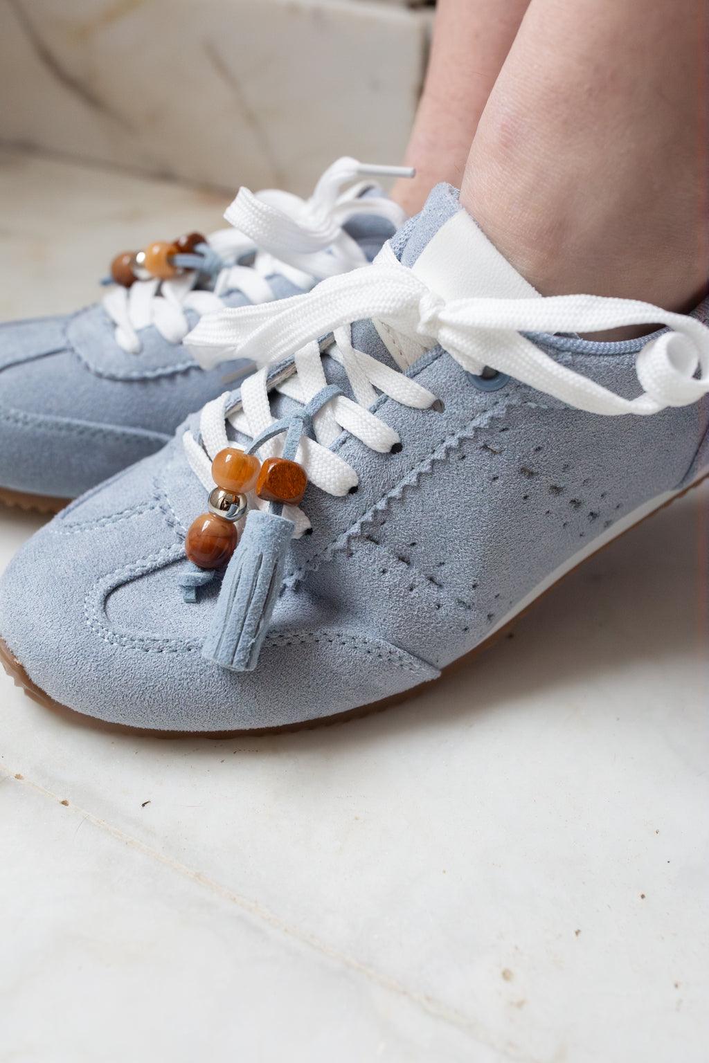 Baskets Alba _ Bleue