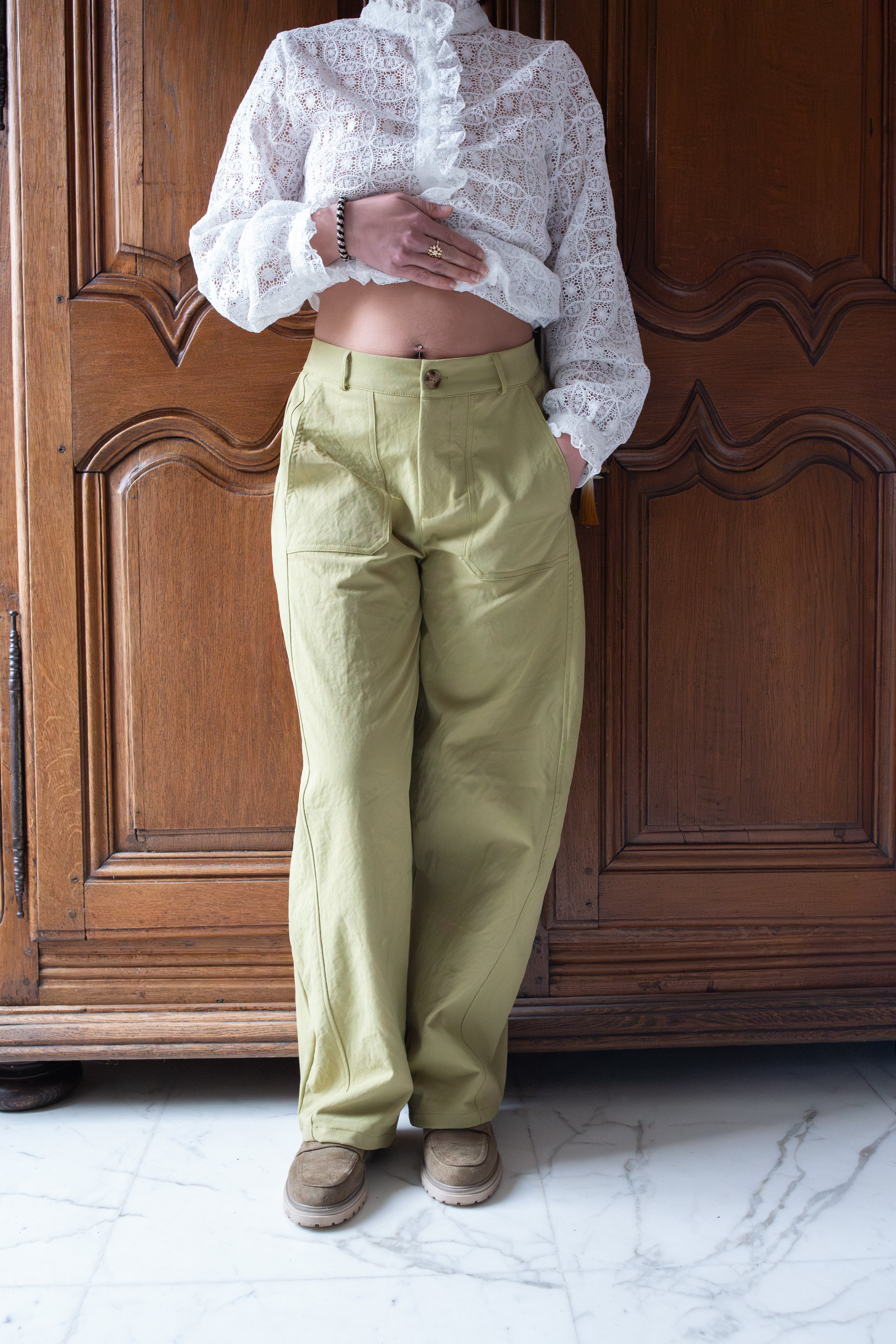 Pantalon Céleste _ Olive