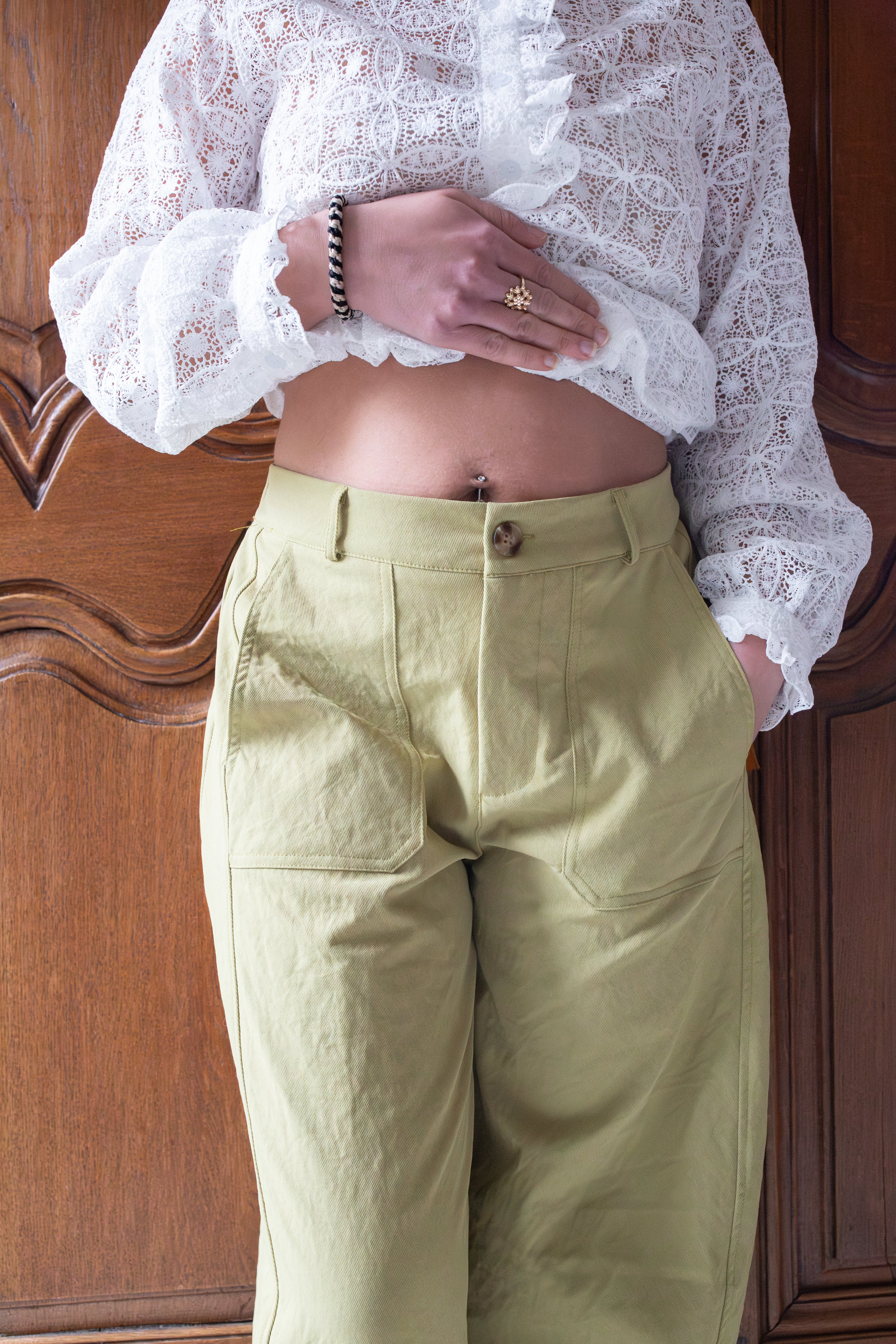 Pantalon Céleste _ Olive