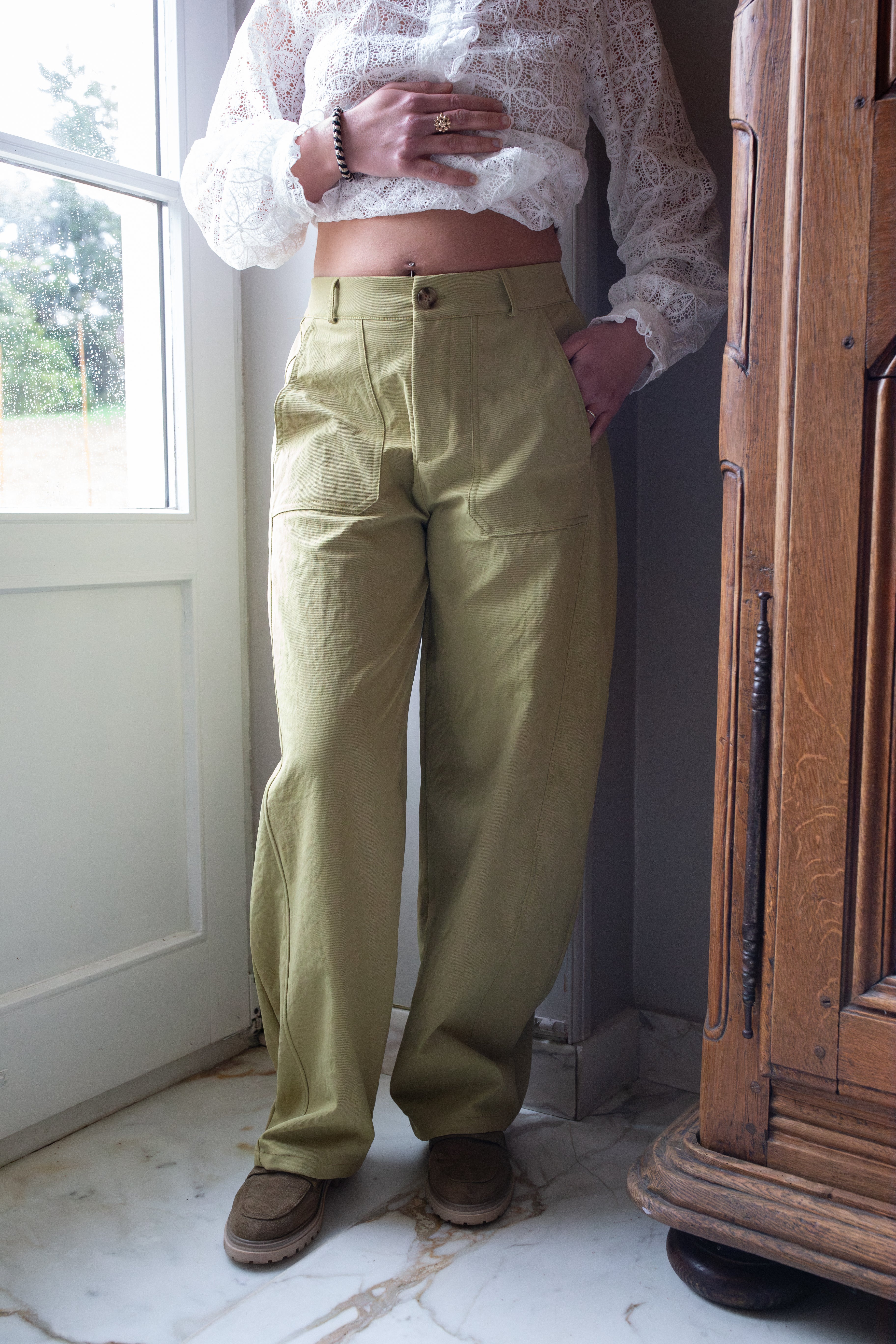 Pantalon Céleste _ Olive