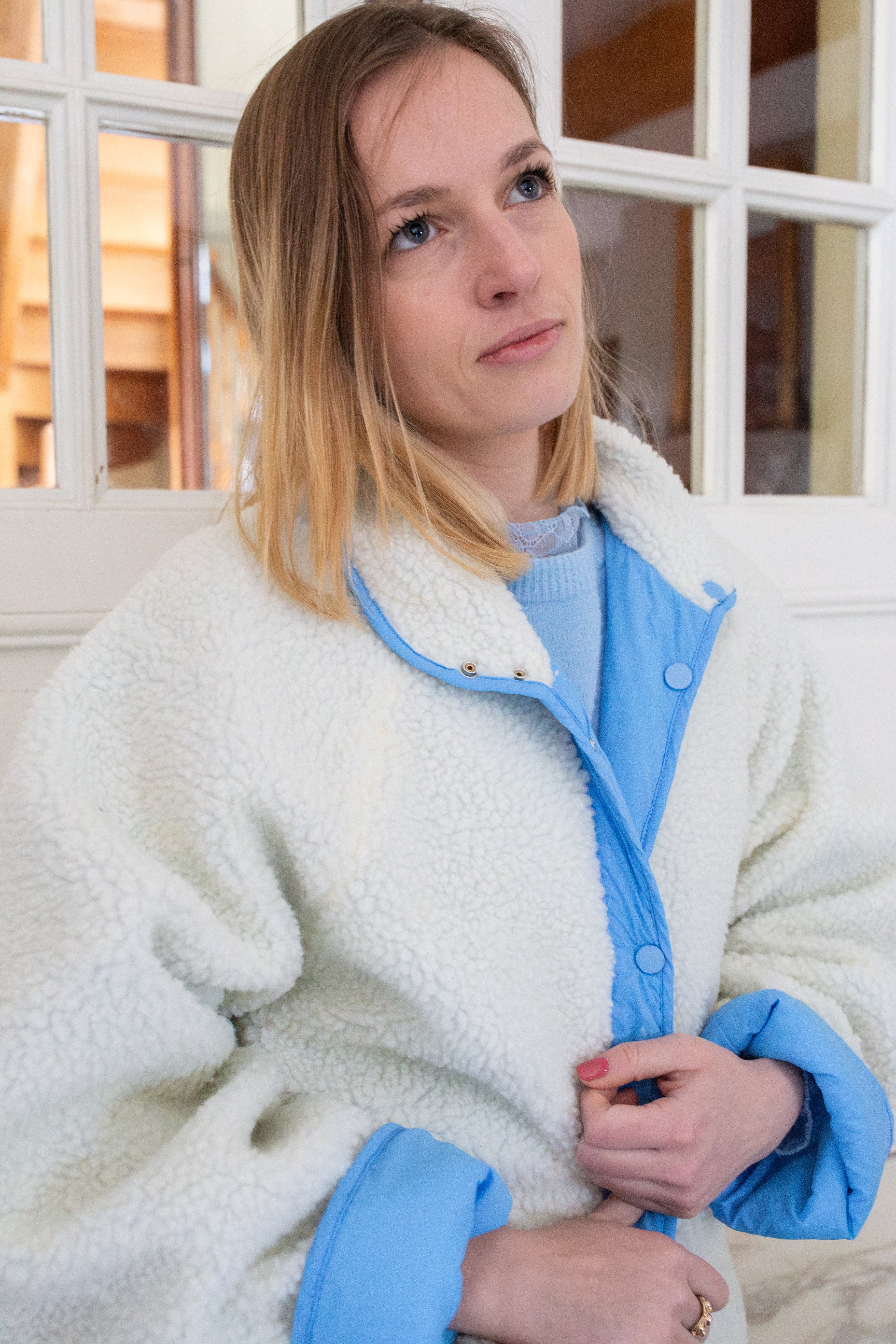 Veste Azélia Bleue