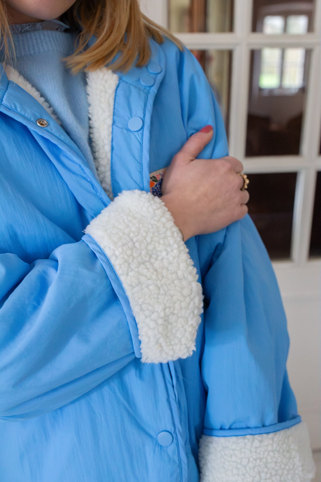 Veste Azélia Bleue