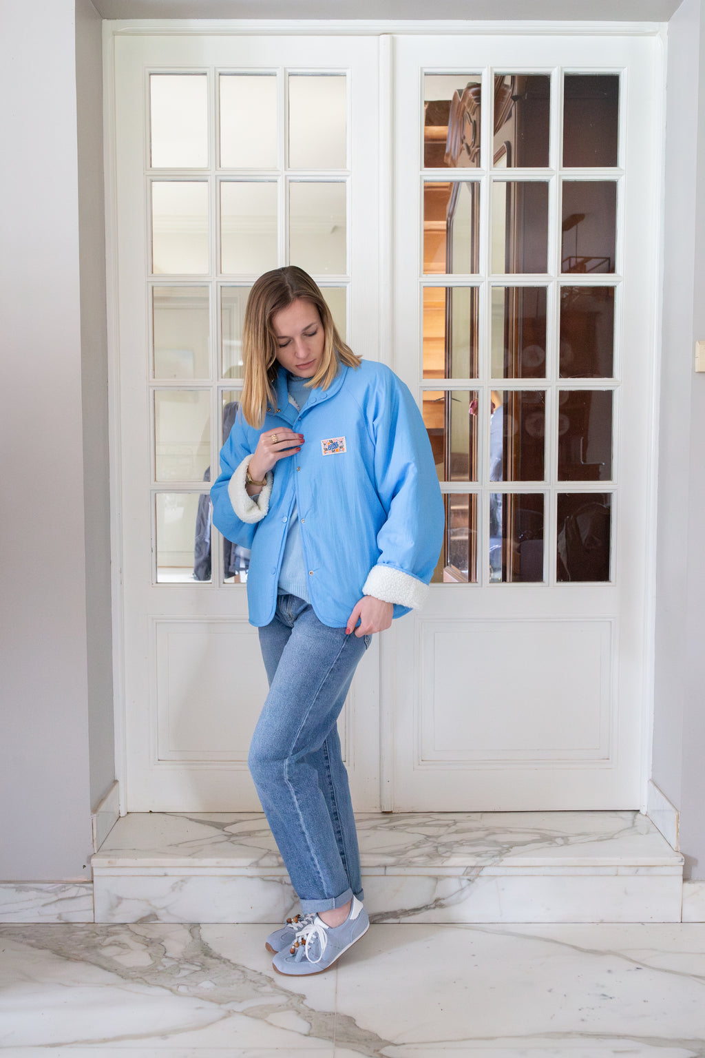 Veste Azélia Bleue