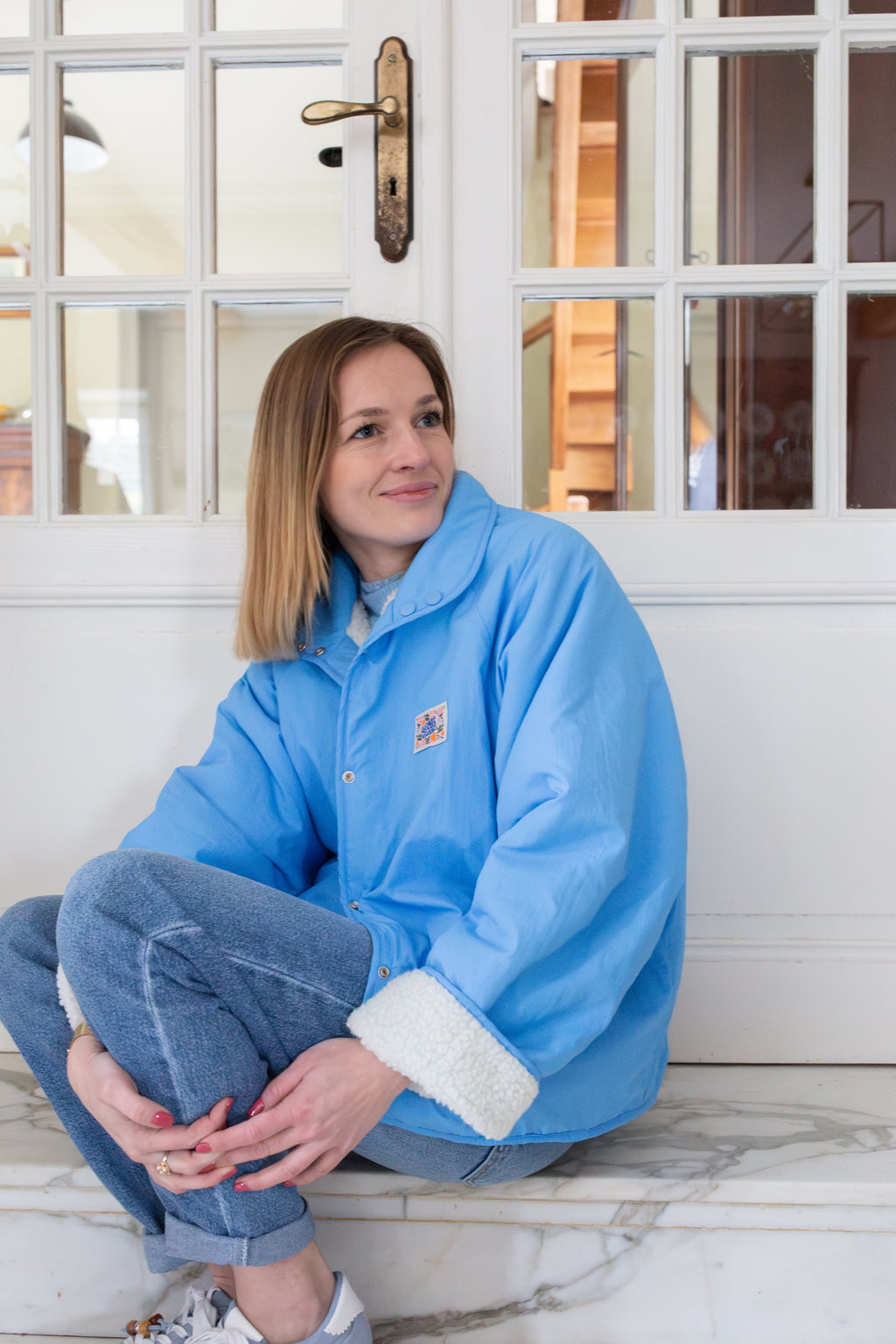 Veste Azélia Bleue