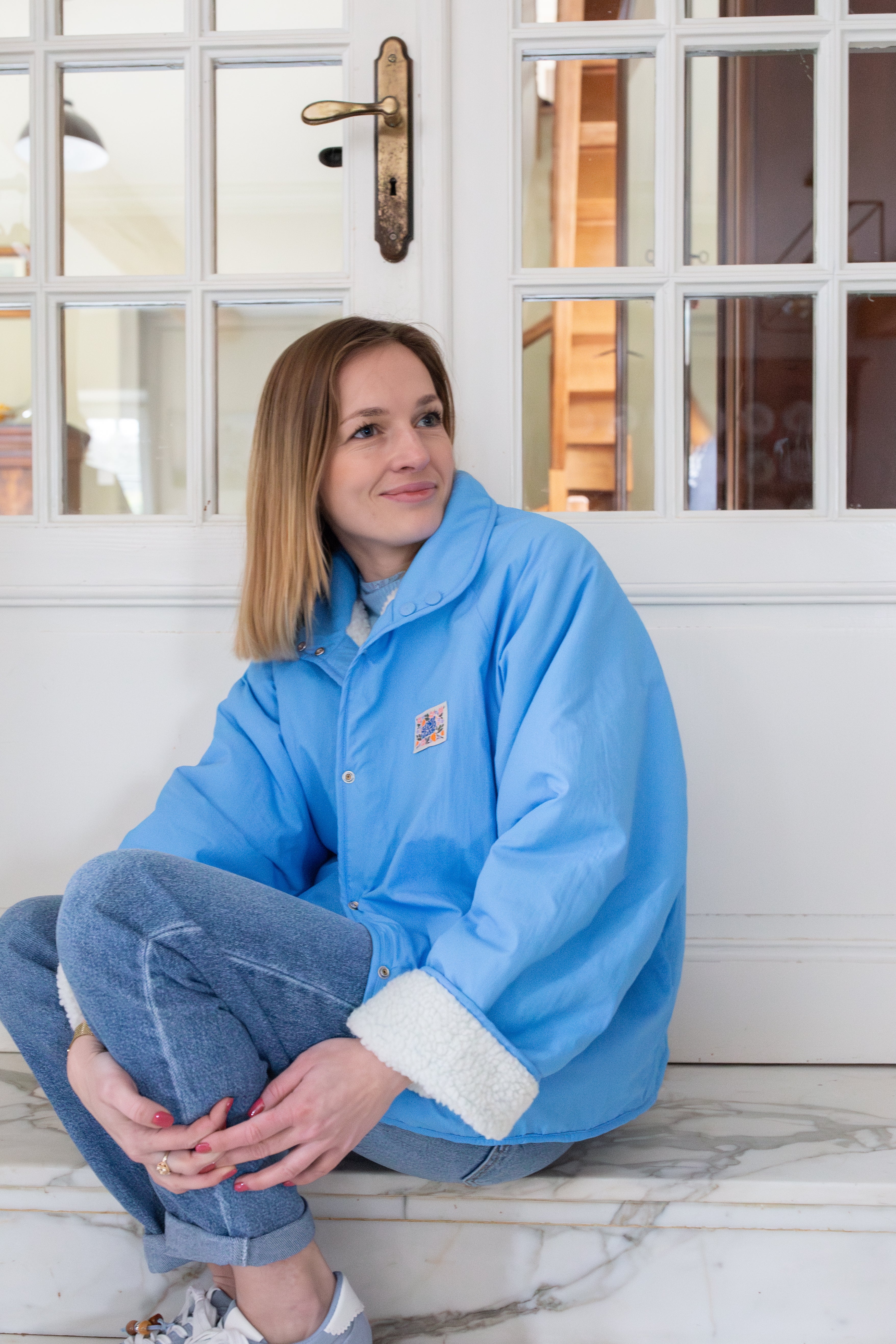 Veste Azélia Bleue