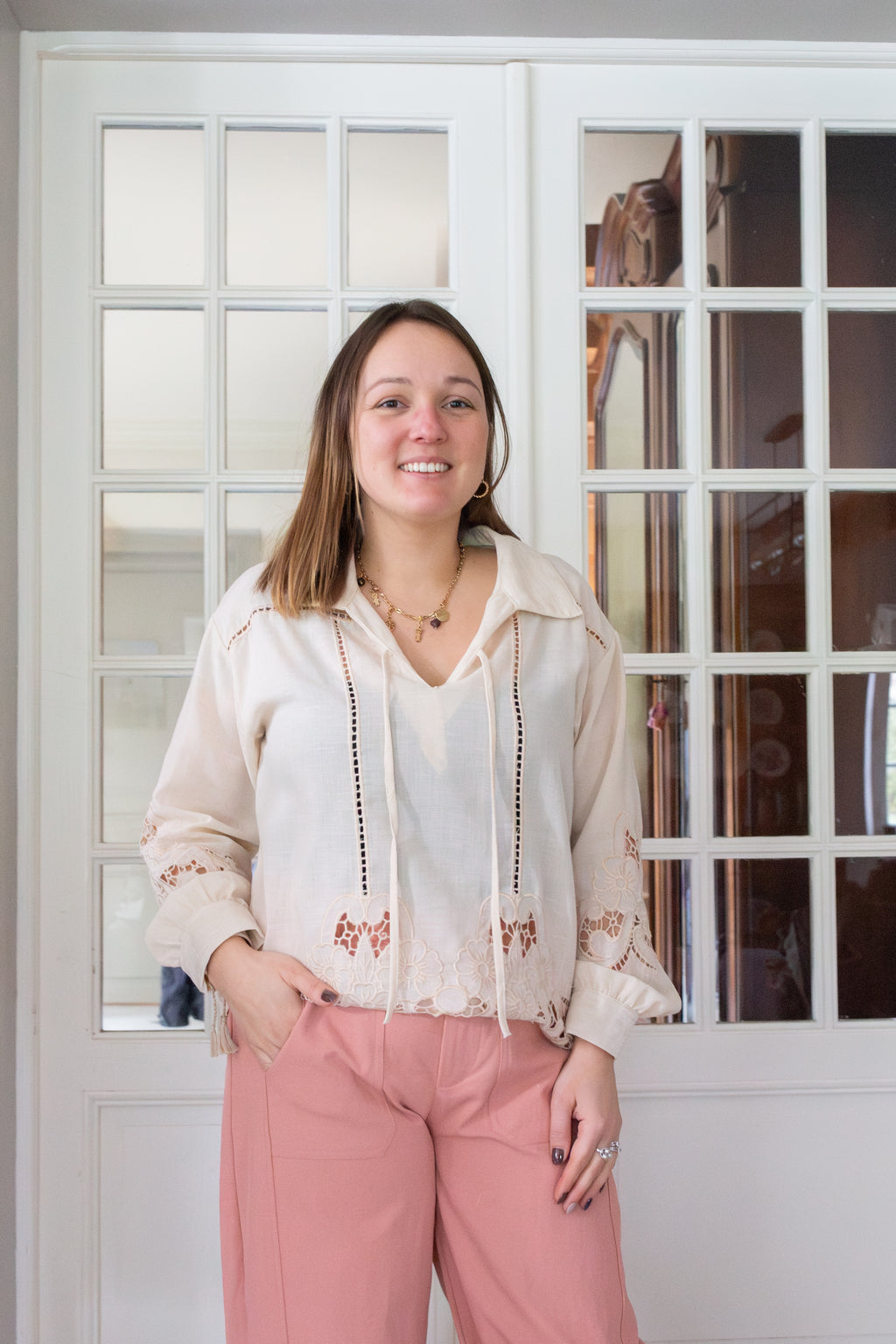 Blouse Bianca _ Beige