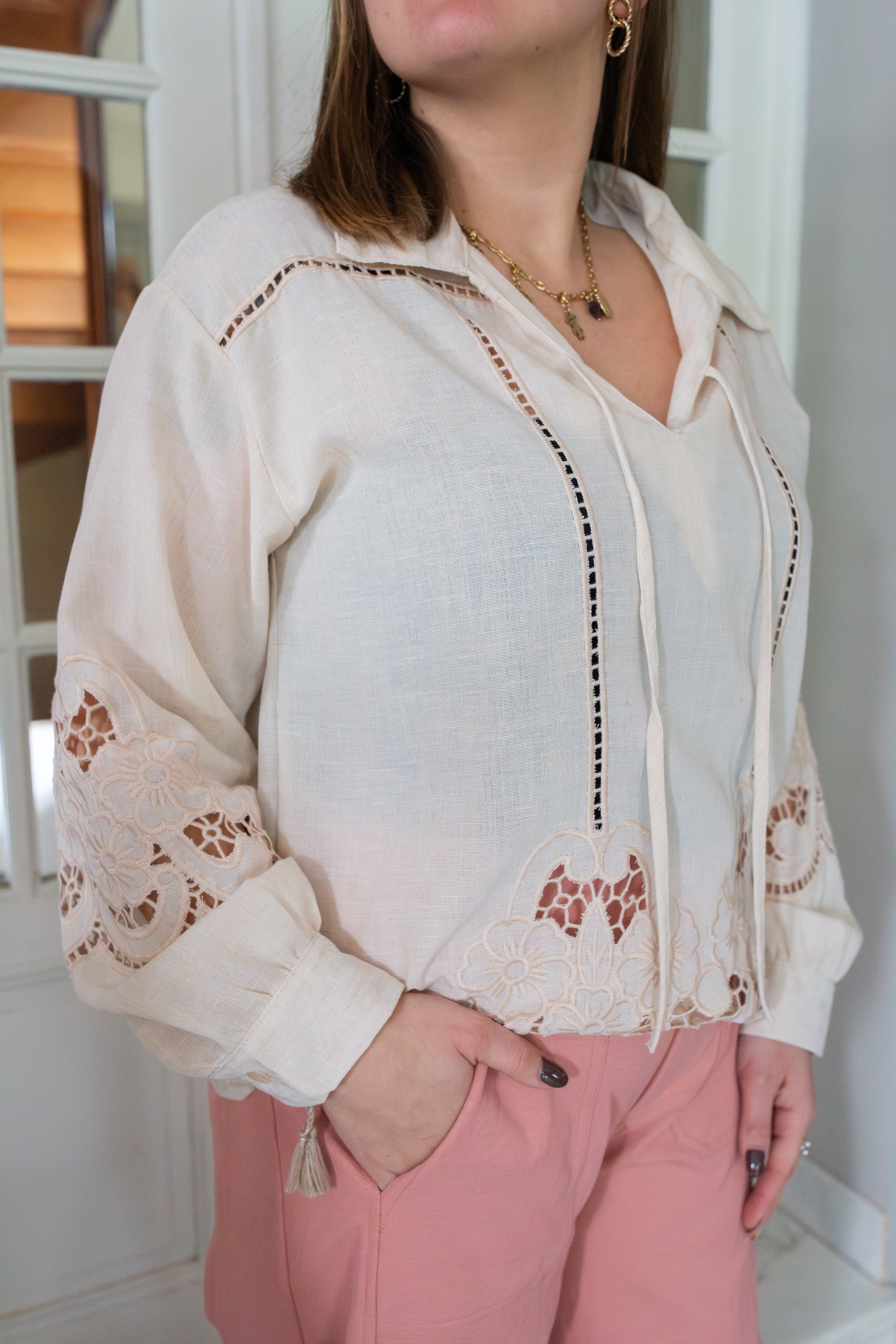 Blouse Bianca _ Beige