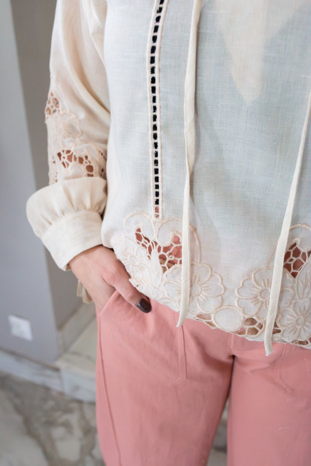 Blouse Bianca _ Beige