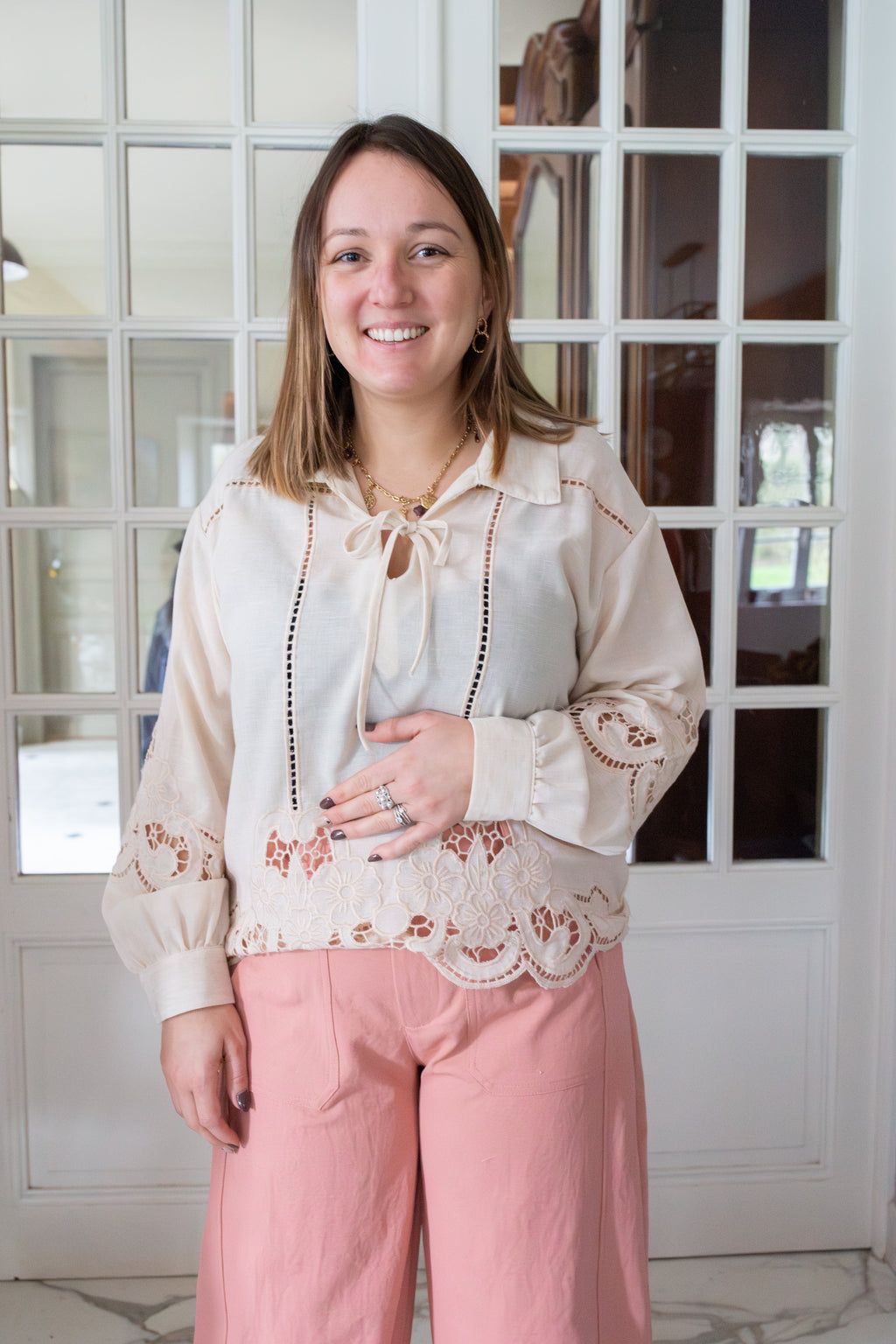 Blouse Bianca _ Beige