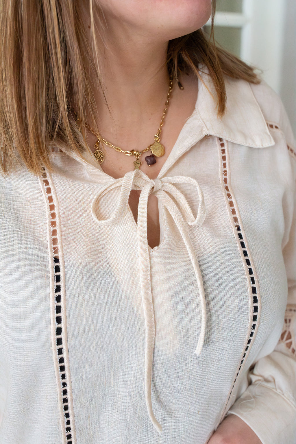 Blouse Bianca _ Beige