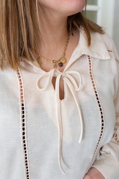 Blouse Bianca _ Beige