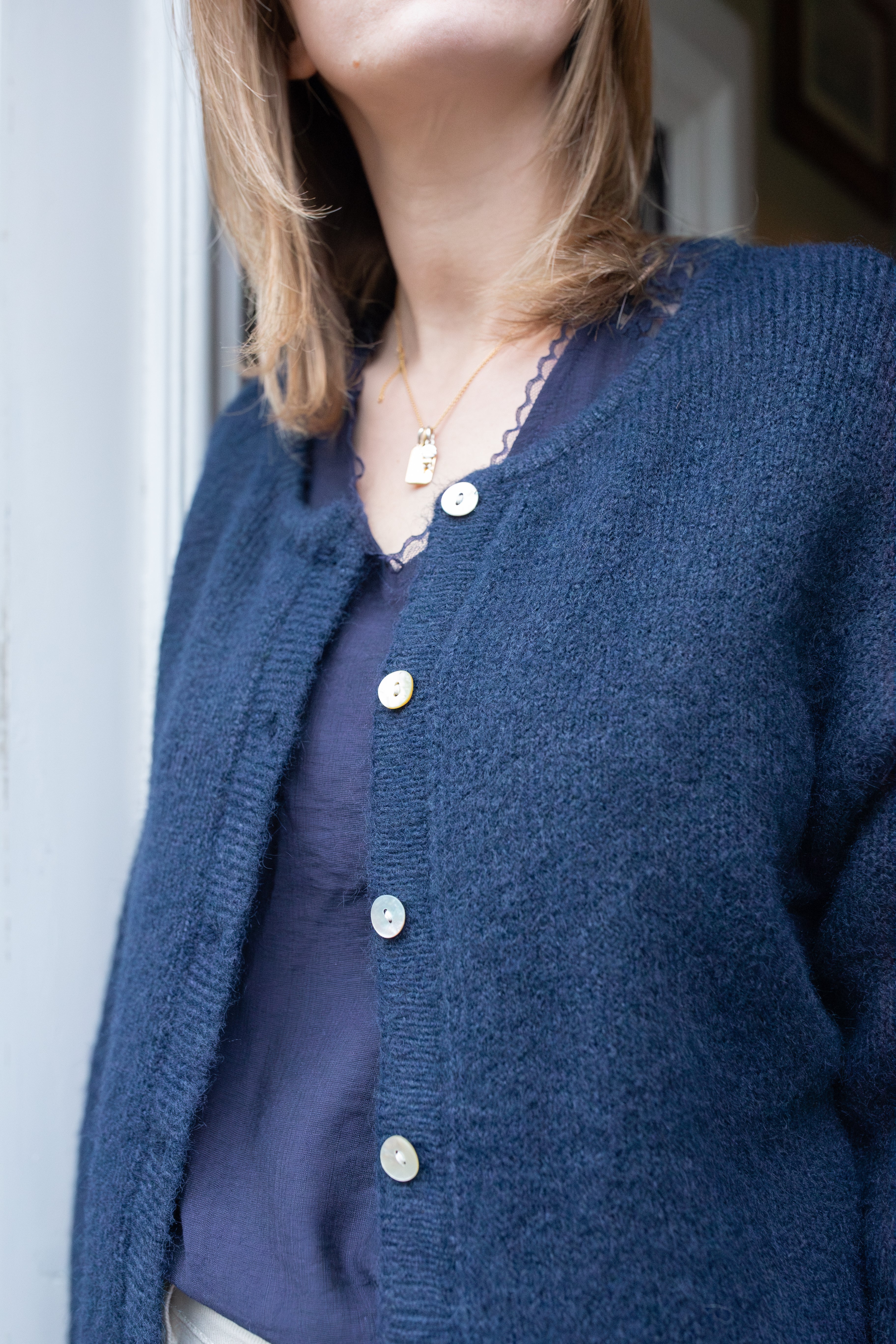 Gilet Margot_ Marine