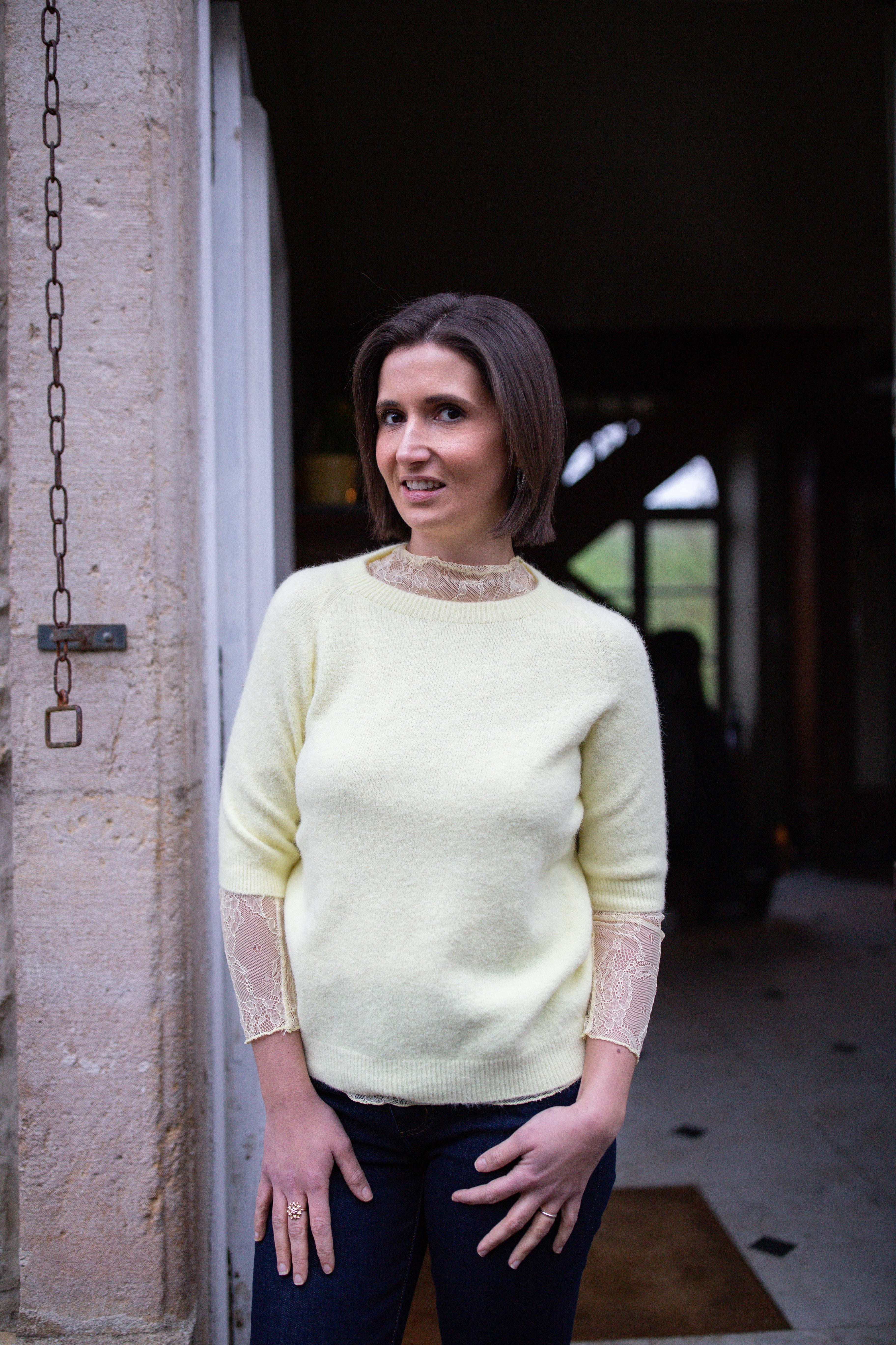 Pull Ava _ Jaune